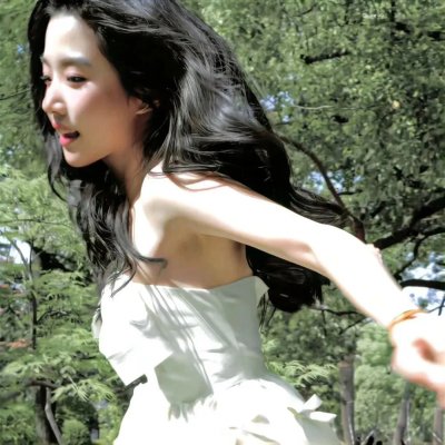 青蓝写生